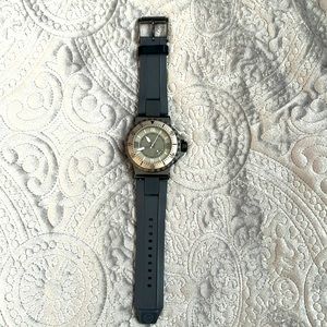Michael Kors Gray Silicone strap watch